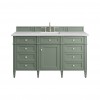 Brittany 60" Single Smokey Celadon ( Vanity Only Pricing)